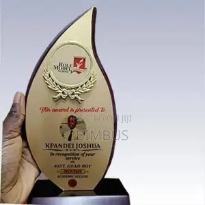 Wooden Award Plaque