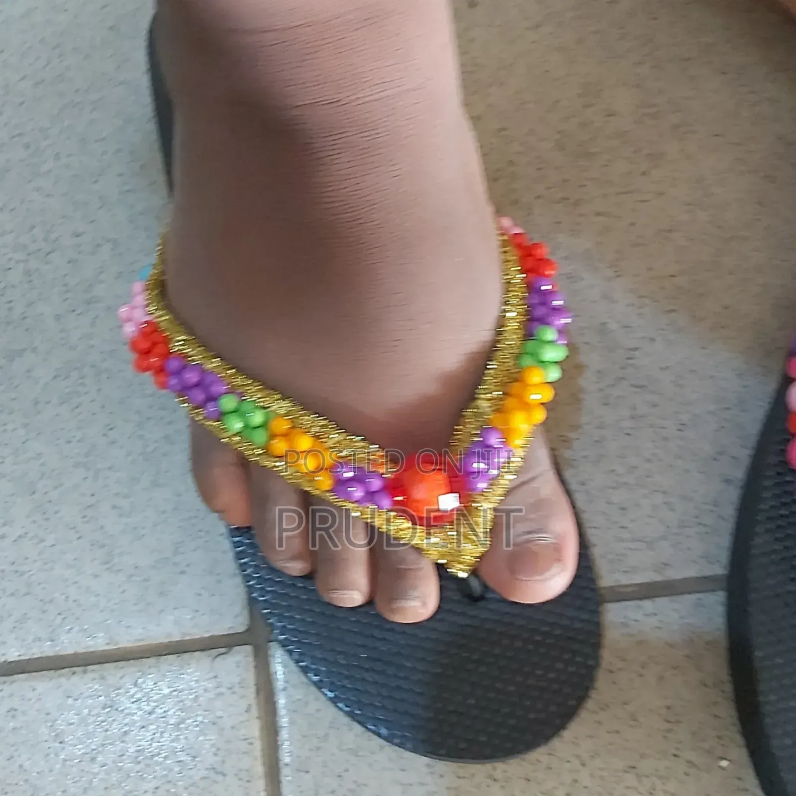 Beaded Slippers