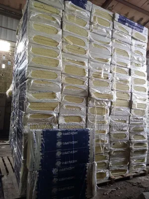 Rockwool Slab With Aluminium Foil 1.2mx0.6mx50mmx100density
