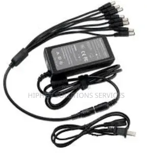 Adapter +8 Split Power Cable For CCTV Security Camera DVR