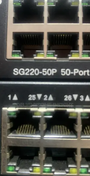 Uk Used Sg 220 50 Port Gigabit Poe Smart Plus Switch
