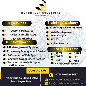 Customized Softwares and Tech Training