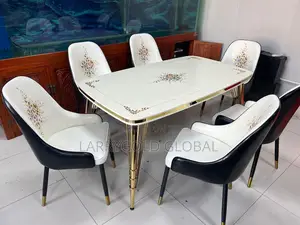 Imported Classic Dining Set With 6 Chairs