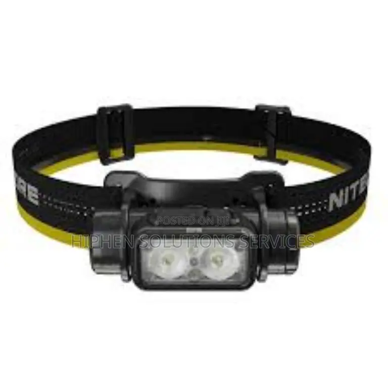 Headlight With Red Light Motion Sensor