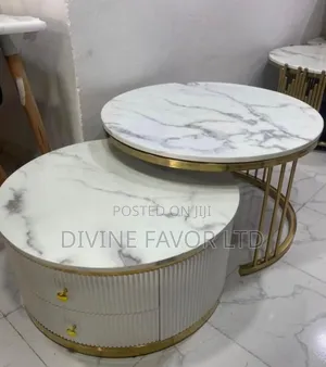 2 in 1 Center Table With Drawers.