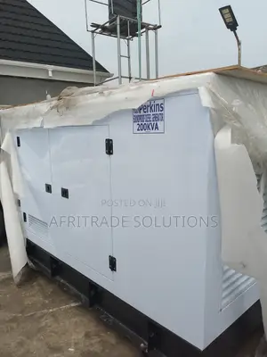 New Durable Perkins 200kva Soundproof Diesel Generator
