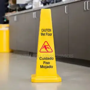 Cone Safety 36in Caution Wet Floor