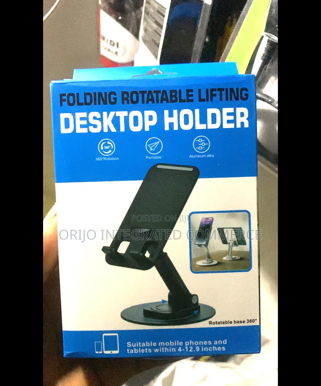 Rotational Folding Rotatable Lifting Desktop Holder