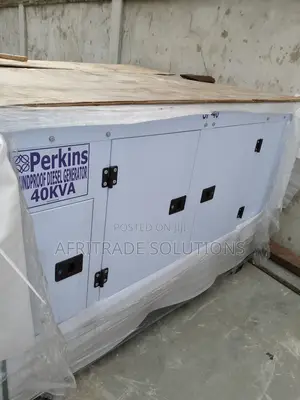 Brand New Perkins 40kva Soundproof Diesel Generator