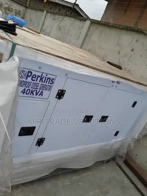 New Perkins 40kva Soundproof Diesel Generator
