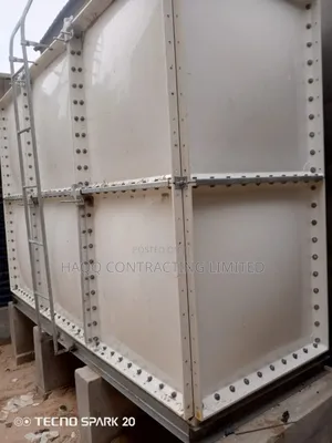 20,000 Litres FRP/GRP and Stanchion Construction