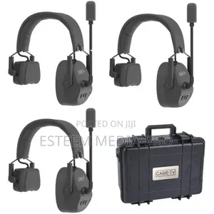 Came-Tv 3sets Kuminik8 Full-Duplex Wireless Dect Intercom Sy