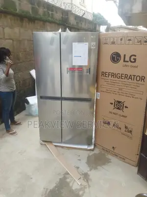 The Amazing Side by Side LG Refrigerator [257-Jlyl-B]