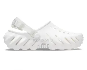 White Echo Crocs