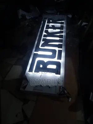House Signage With LED