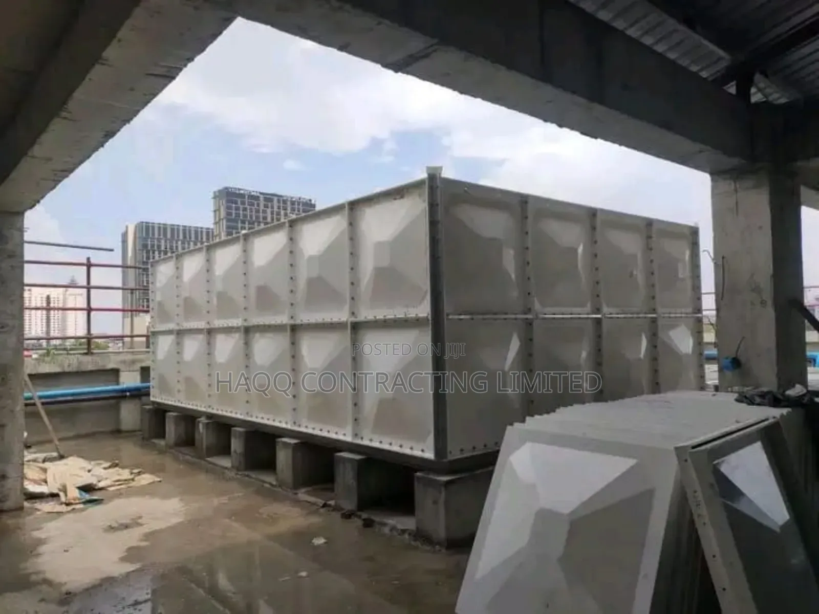 Water Storage Tank Construction FRP Tank 20,000 Litres