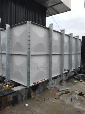 FRP Fibreglass Reinforced Water Storage Tank Construction