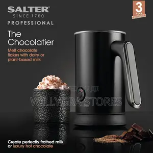 Salter Hot Chocolate Maker 4 -in-1 Automatic Milk Frother