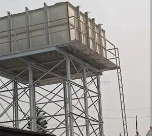 Water Stanchion/ Water Scaffold Construction With Water Tank