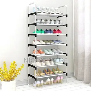 7 Layers Stainless Steel Shoe Rack
