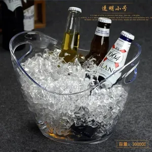 Acrylic Big Transparent Wine Bowl.