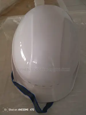Construction Safety Helmet - White