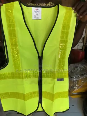 Reflective Jacket Lemon With Zip