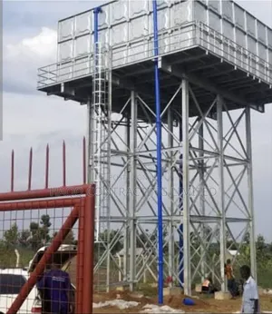 Water Tank Scaffold/Stanchion Construction