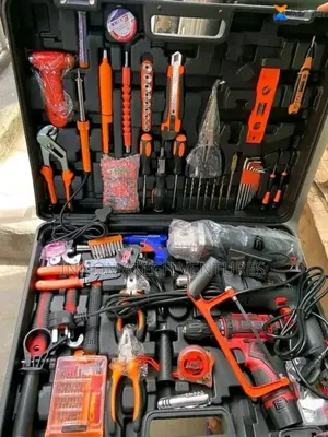 3 in One Combo Kit With Electrical Tools Box