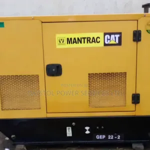 Semi-New 22kva Cat Mantrac Soundproof Diesel Generator