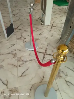 Queue Barrier Ropes With Hooks Crowd Control