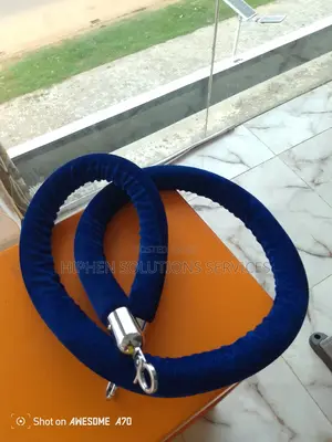 Queue Line Divider Cord For Entrance Party Yellow 2m