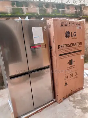 Side by Side) LG Refrigerator Silver 