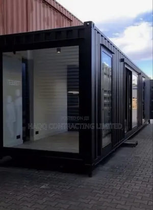 Portable Container Cabin Fabrication