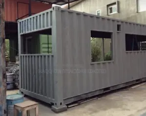 Portable Container Cabin Construction