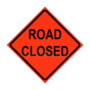 Road Closed Sign