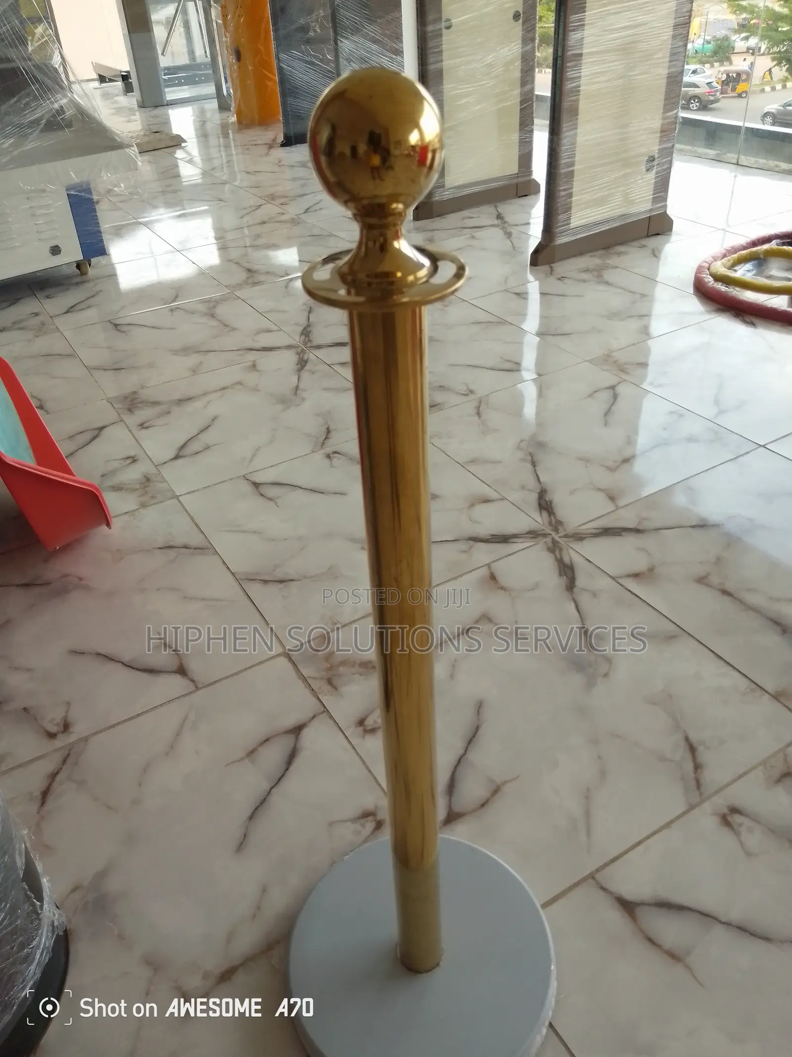 Crowd Control Stanchion Queue Barrier Post