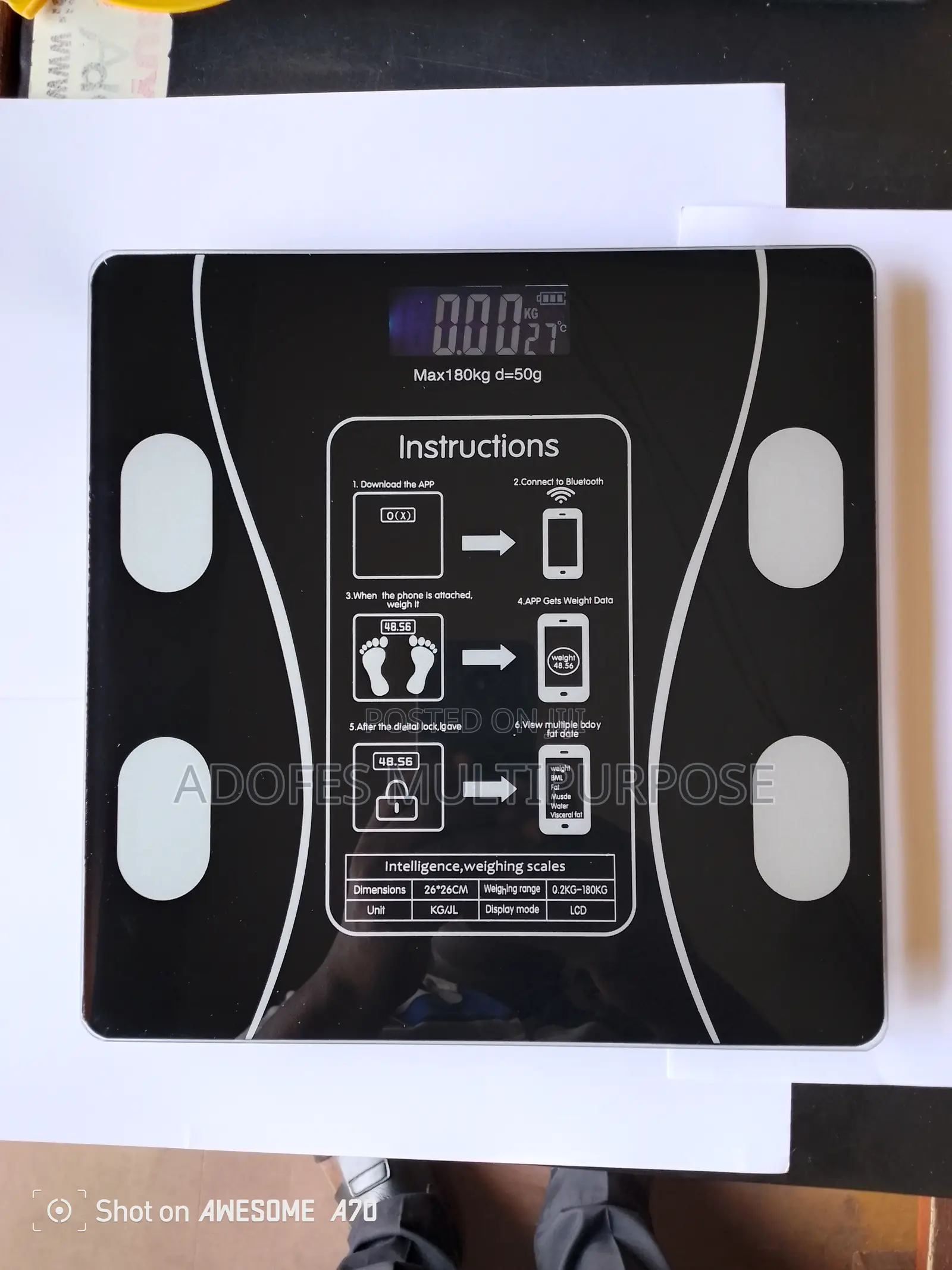 Electronic Digital Body Scale