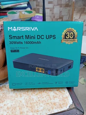 Marsvriva Smart Mini DC UPS 30watts 16000mah(KP2 ULTRA)