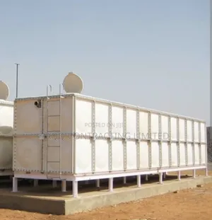 SMC Panel, GRP FRP Water Storage Tank Construction in Lagos