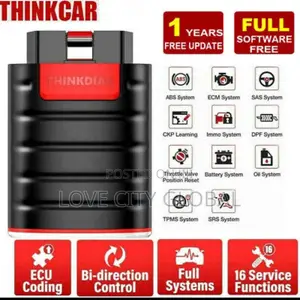 Thinkcar Obd2 Bluetooth Scanner Abs Srs, Sas, TPMS Scanner,