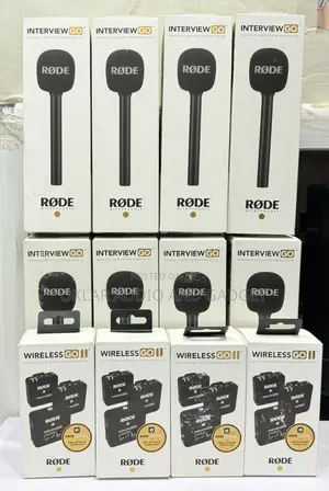 Rode Wireless Go Ii (Double) With Rode Interview Go Handheld