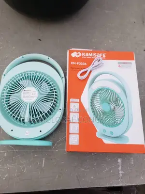 Kamisafe Rechargeable Fan With LED Light
