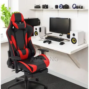 Home and Office Gaming Chair With Footrest