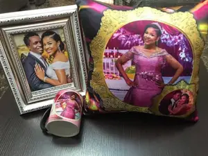 Customized Throw Pillow, Mug and Frame