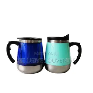 500ml Stainless Steel Travel Coffee Mugs With Handles