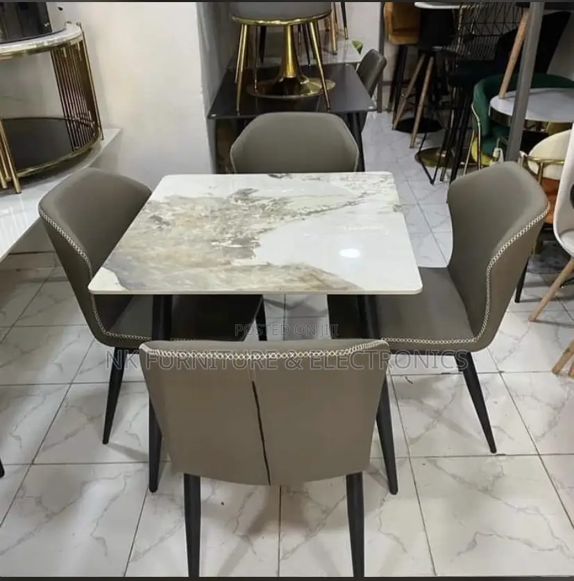 Marble Dining Set by 4