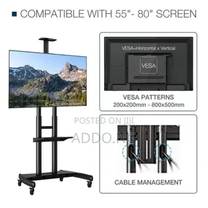 Television Hanger With Mounts and Wheels