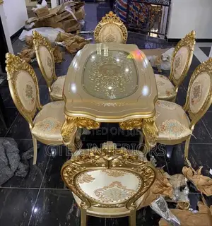 Wooden Top Dinning Table