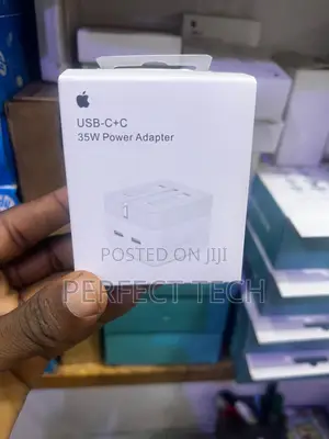 USB C + C 35W Power Adapter { for iPhone 12,13, 14, 15 }